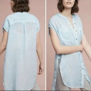 Anthropologie Holding Horses linen tunic XL